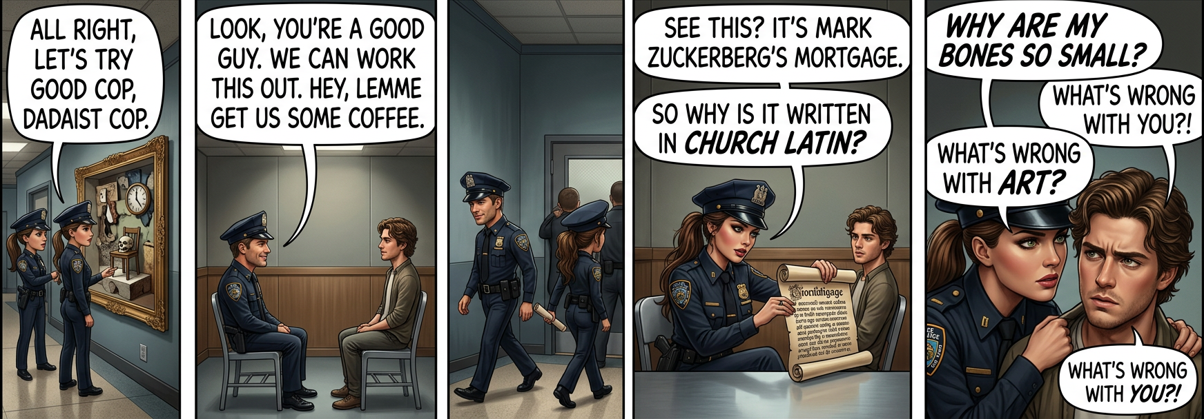 NOW INVENT AN IMPOSSIBLE-TO-TRANSLATE LANGUAGE AND USE IT TO TELL US WHERE THE MONEY IS.