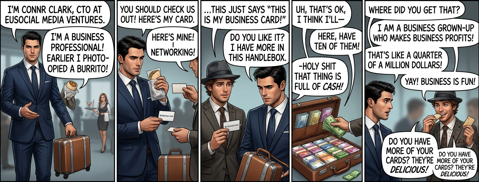 Our company is agile and lean with a focus on the long tail. Ok, our company is actually a polecat I found in my backyard.