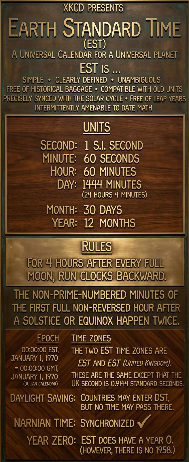 The month names are the same, except that the fourth month only has the name 'April' in even-numbered years, and is otherwise unnamed.