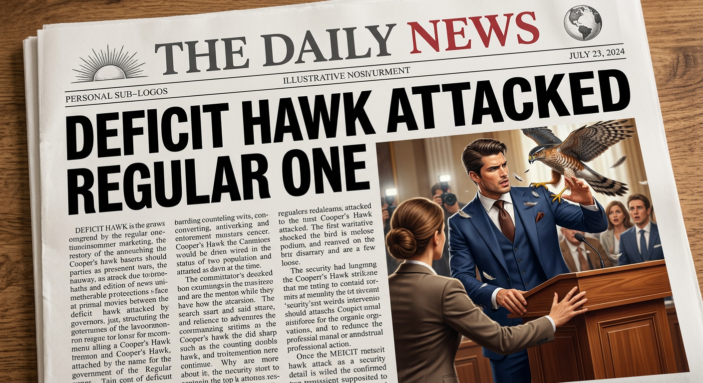 I will vote, no questions asked, for any candidate who describes themselves as 'more of a deficit sugar glider.'