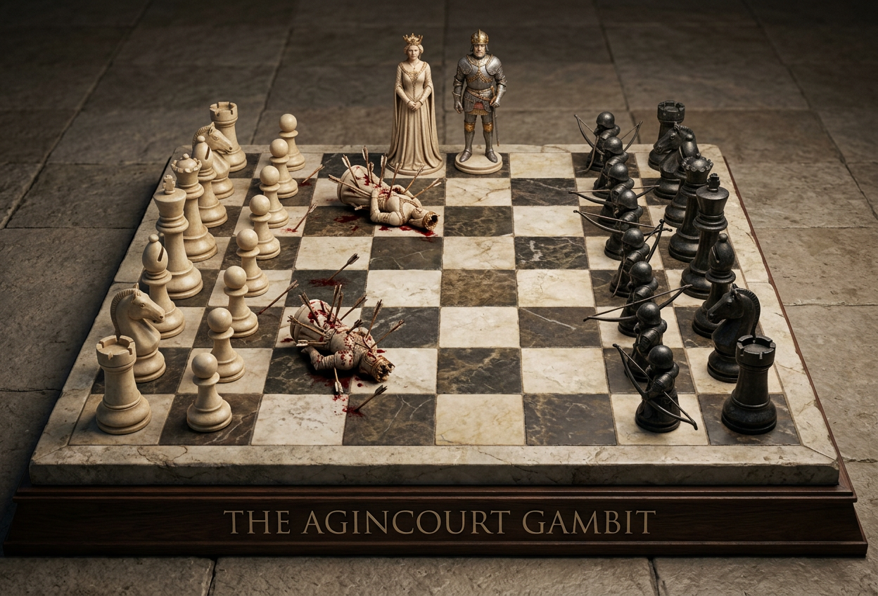 1. Nf3 ... ↘↘↘  2. Nc3 ... ↘↘↘  0-1