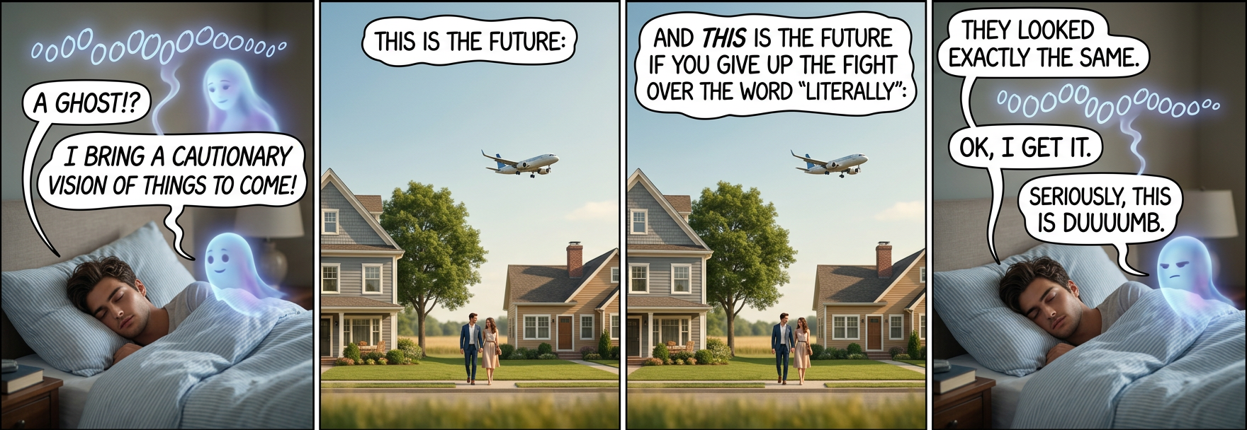 But then the Ghost of Subjunctive Past showed up and told me to stay strong on 'if it were'.