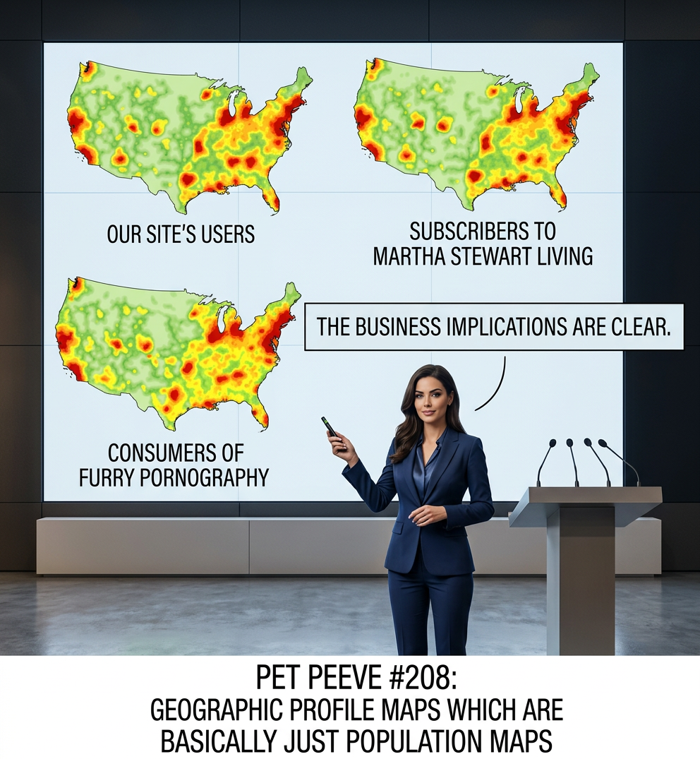 There are also a lot of global versions of this map showing traffic to English-language websites which are indistinguishable from maps of the location of internet users who are native English speakers.
