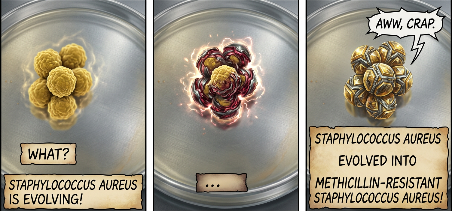 Biologists play reverse Pokémon, trying to avoid putting any one team member on the front lines long enough for the experience to cause evolution.