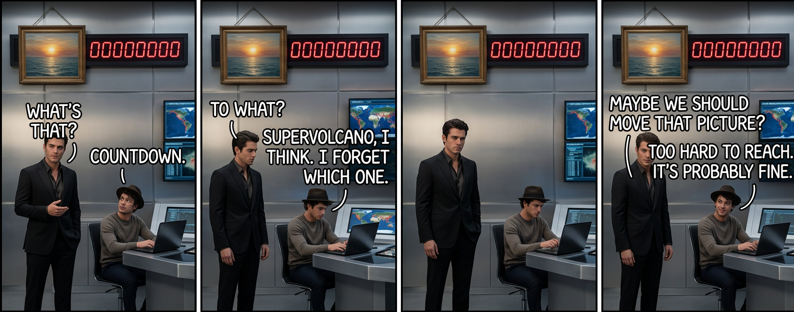 For all we know, the odds are in our favor.