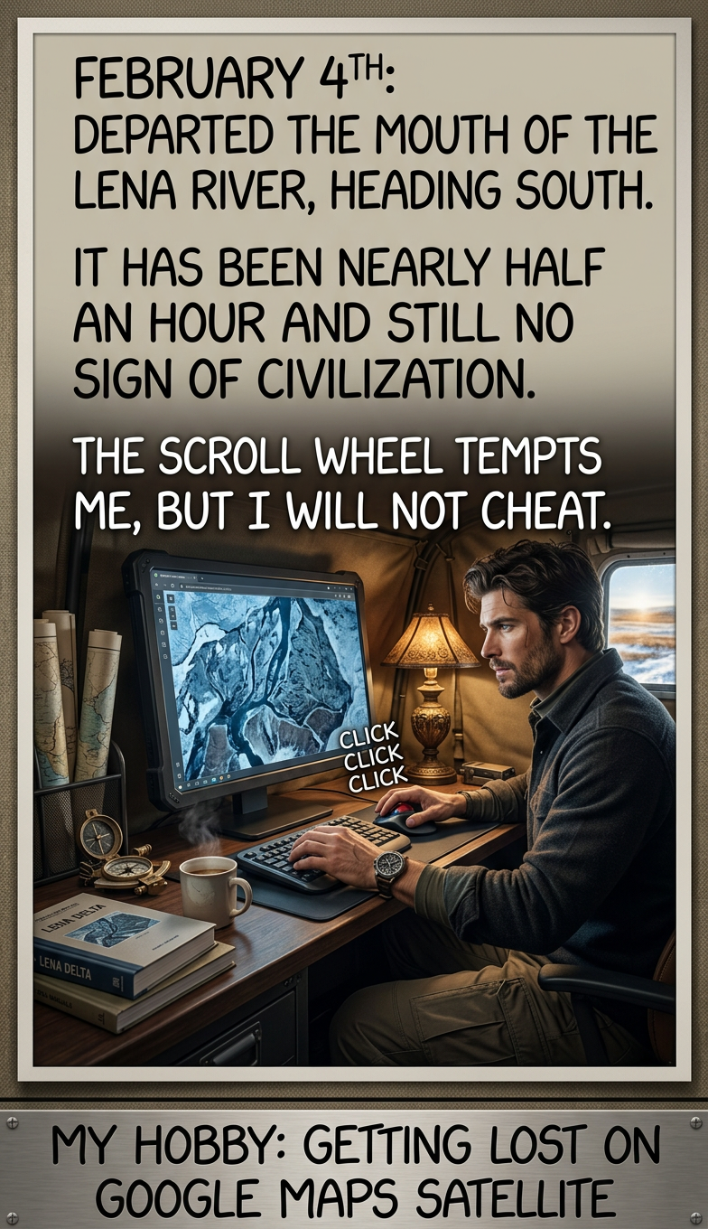 I'm pretty sure I've logged more hours in Google Maps over the past decade than in any game.