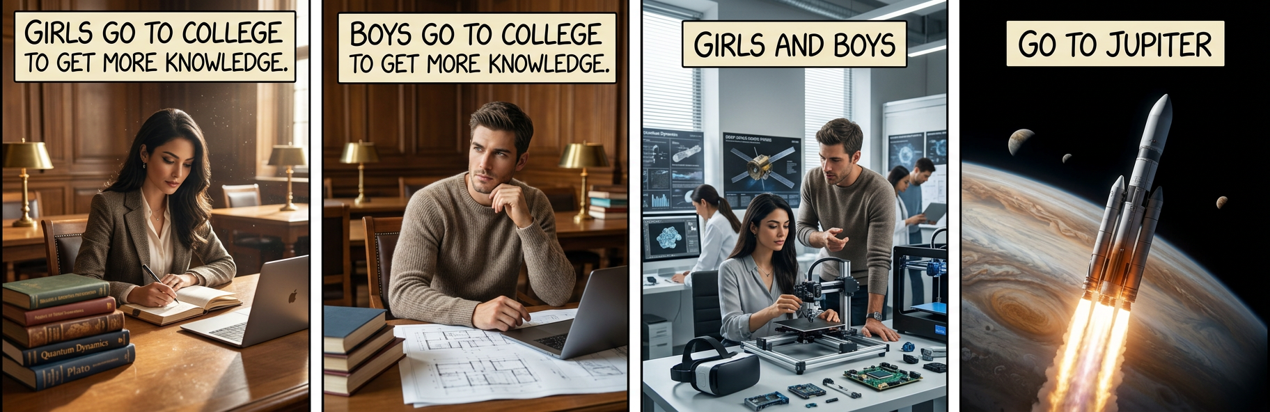 To get more knowledge