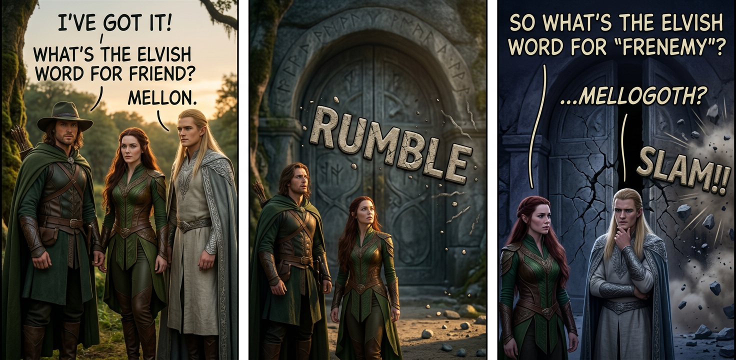 If we get the doors open and plug up the dam on the Sirannon so the water rises a little, the pool will start draining into Moria. How do you think the Watcher would fare against a drenched Balrog?