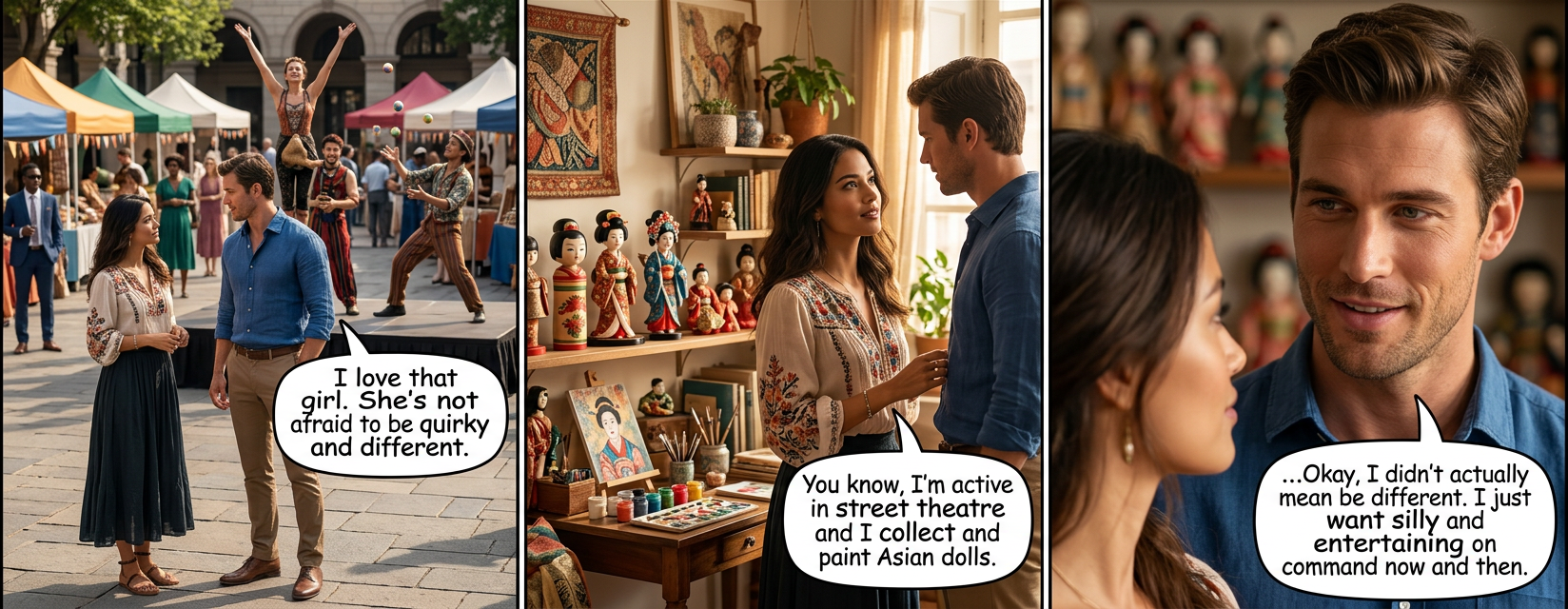 Romantic comedy heroines, I'm talking to you.