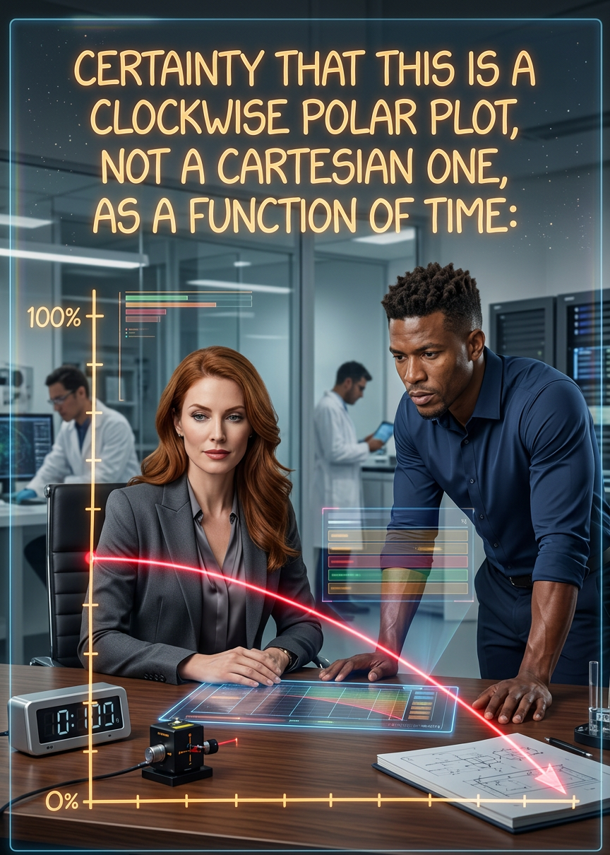 Protip: Any two-axis graph can be re-labeled 'coordinates of the ants crawling across my screen as a function of time'.