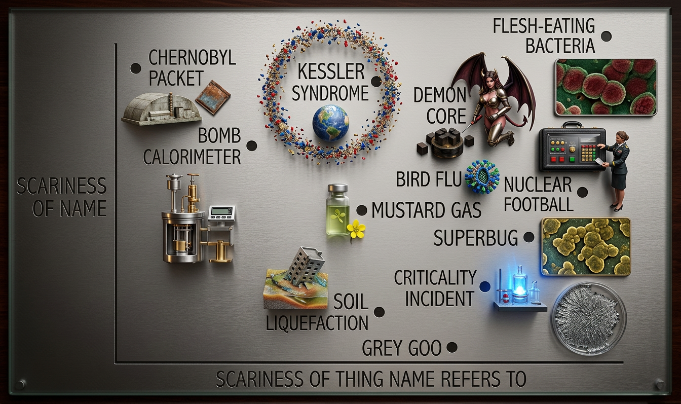 Far off to the right of the chart is the Helvetica Scenario.