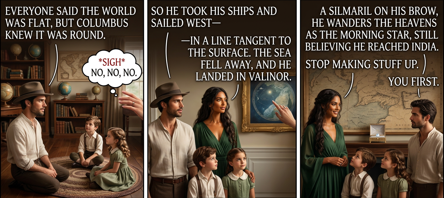 And thus was smallpox introduced into the previously Undying Lands.