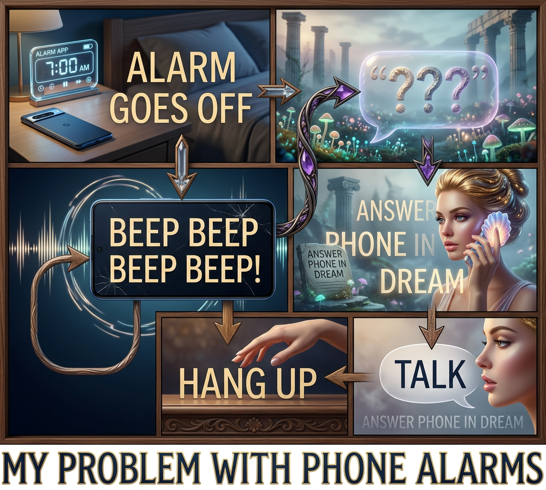 Who's calling me?? WHY IS THE WORST PERSON IN THE WORLD CALLING ME!?