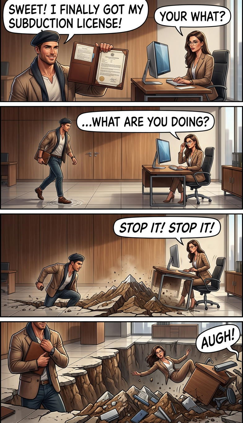 'Dude, why can't you just be a normal roommate?' 'Because I'm coming TOWARD you!'