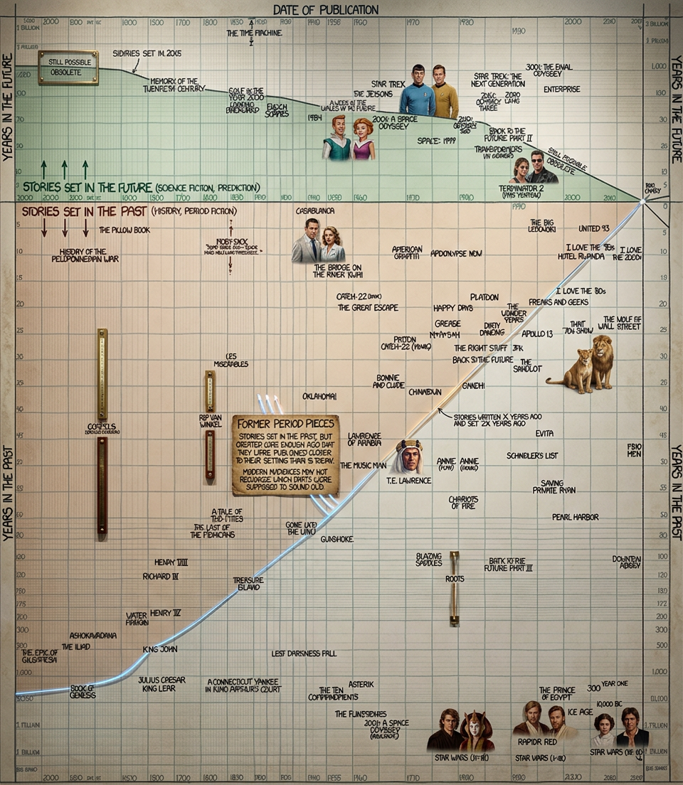 Little-known fact: The 'Dawn of Man' opening sequence in 2001 cuts away seconds before the Flintstones theme becomes recognizable.