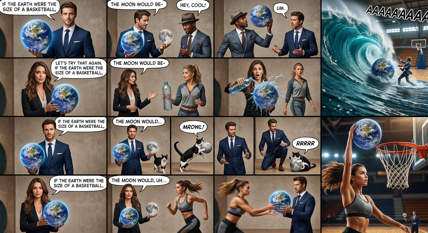 How many points do you get for dunking every basketball in existence at once?