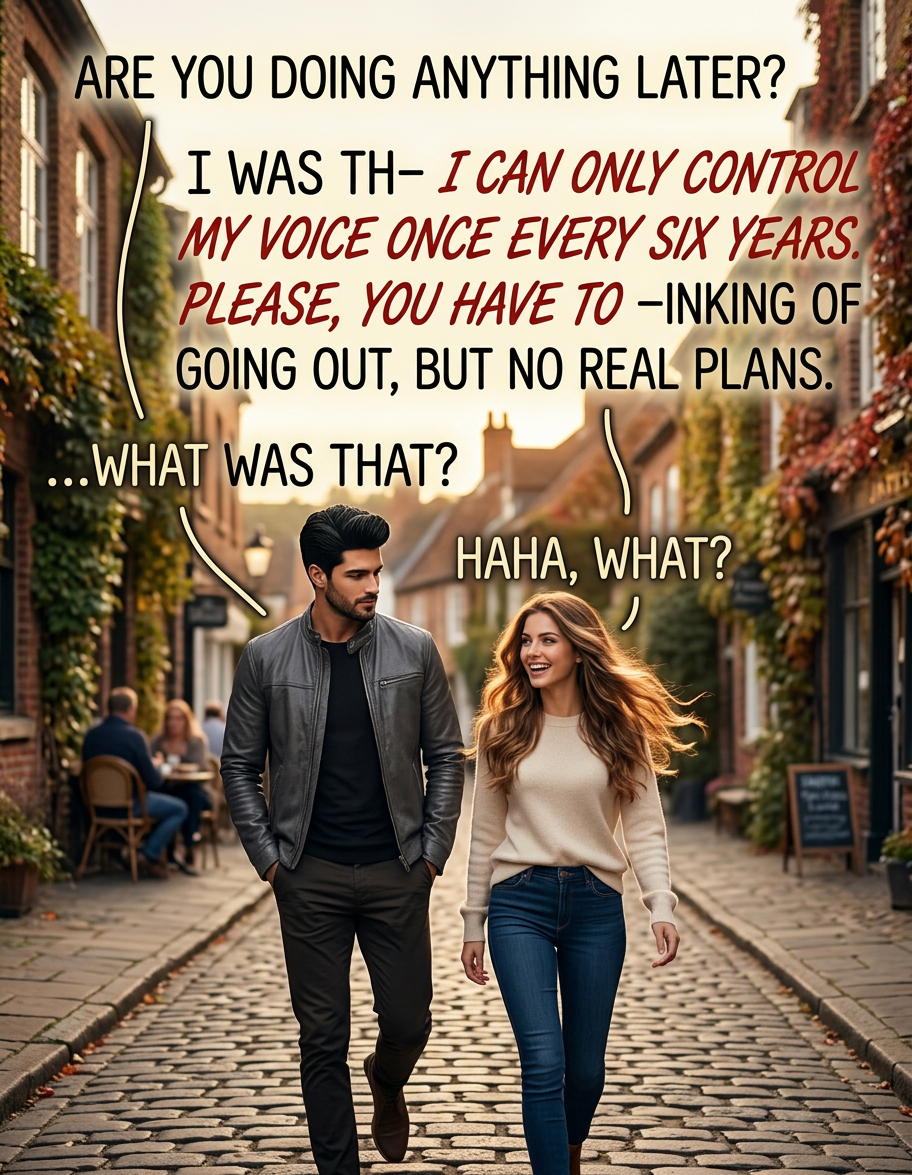 Anyway, we should totally go watch a video story or put some food in our normal mouths!