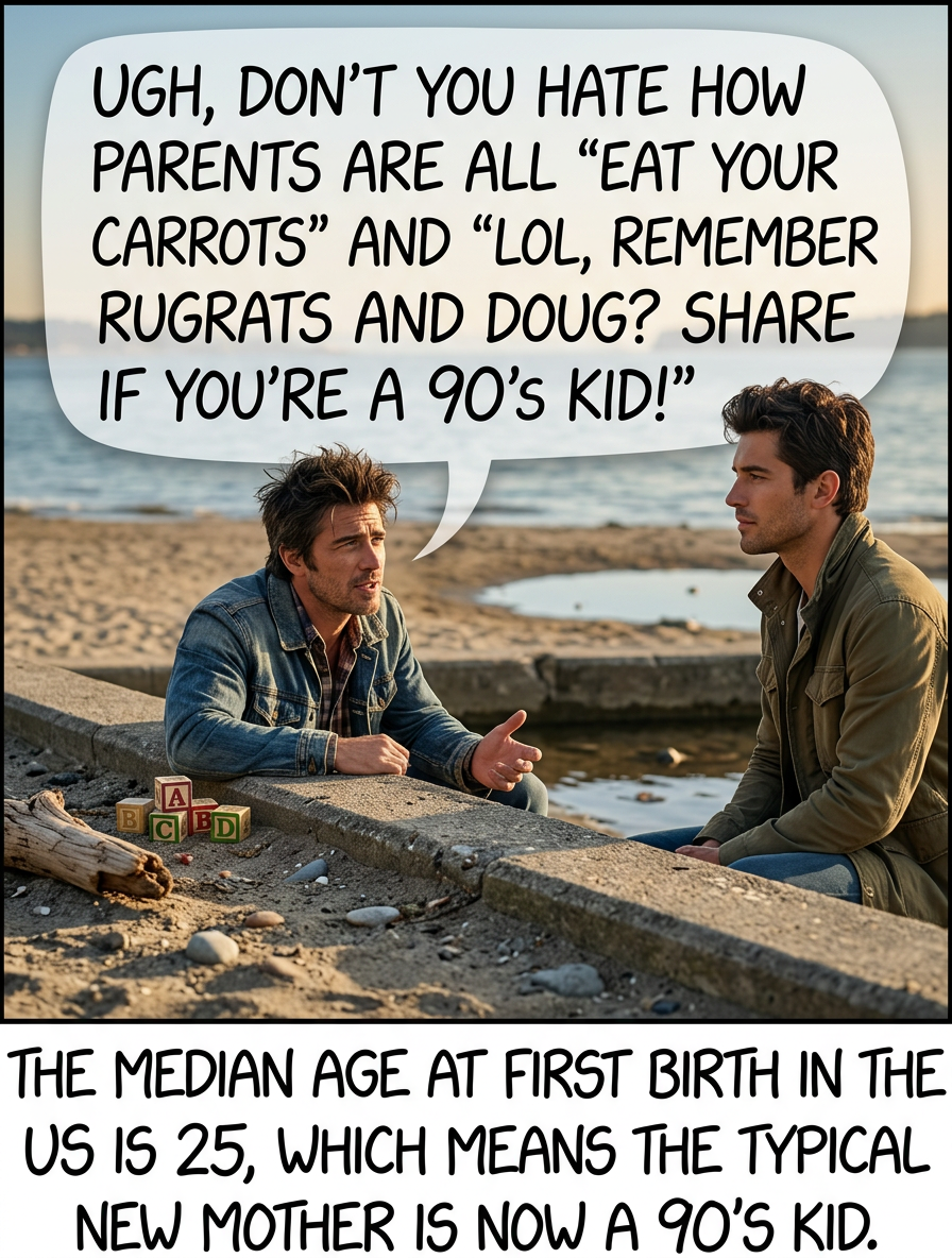 We remember Rugrats, and think of them every time our kids look at us through their baby gates.