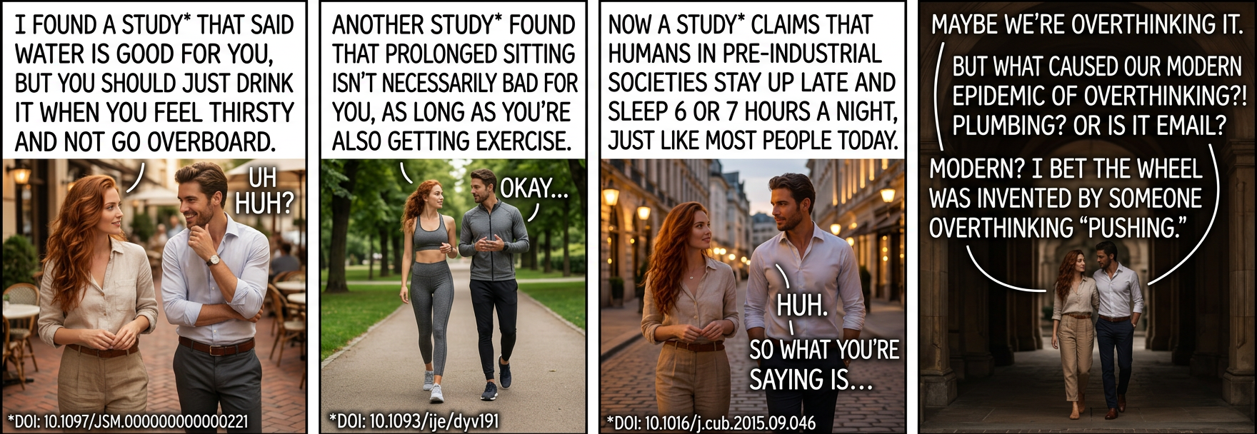 On the other hand, it took us embarrassingly long to clue in to the lung cancer/cigarette thing, so I guess the real lesson is "figuring out which ideas are true is hard."