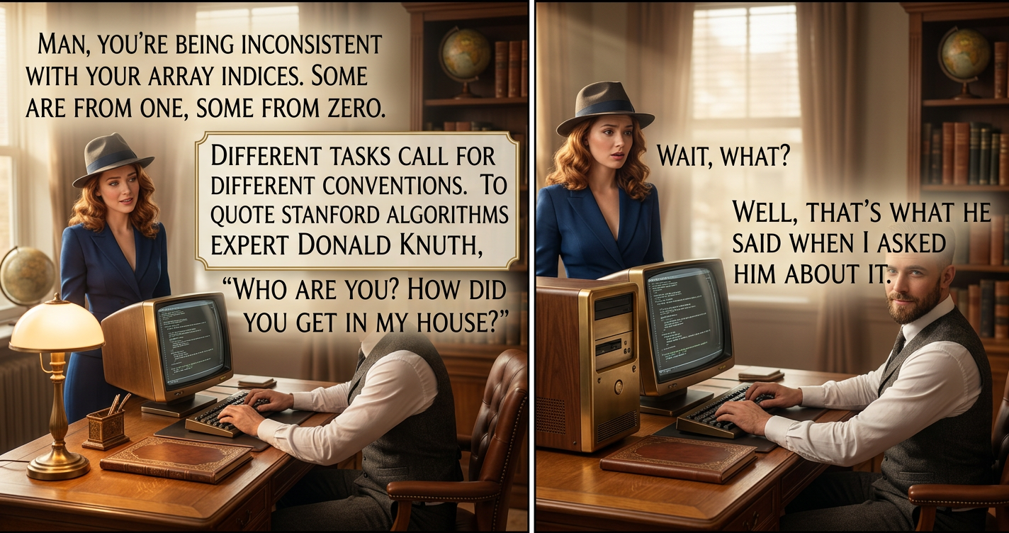 His books were kinda intimidating; rappelling down through his skylight seemed like the best option.