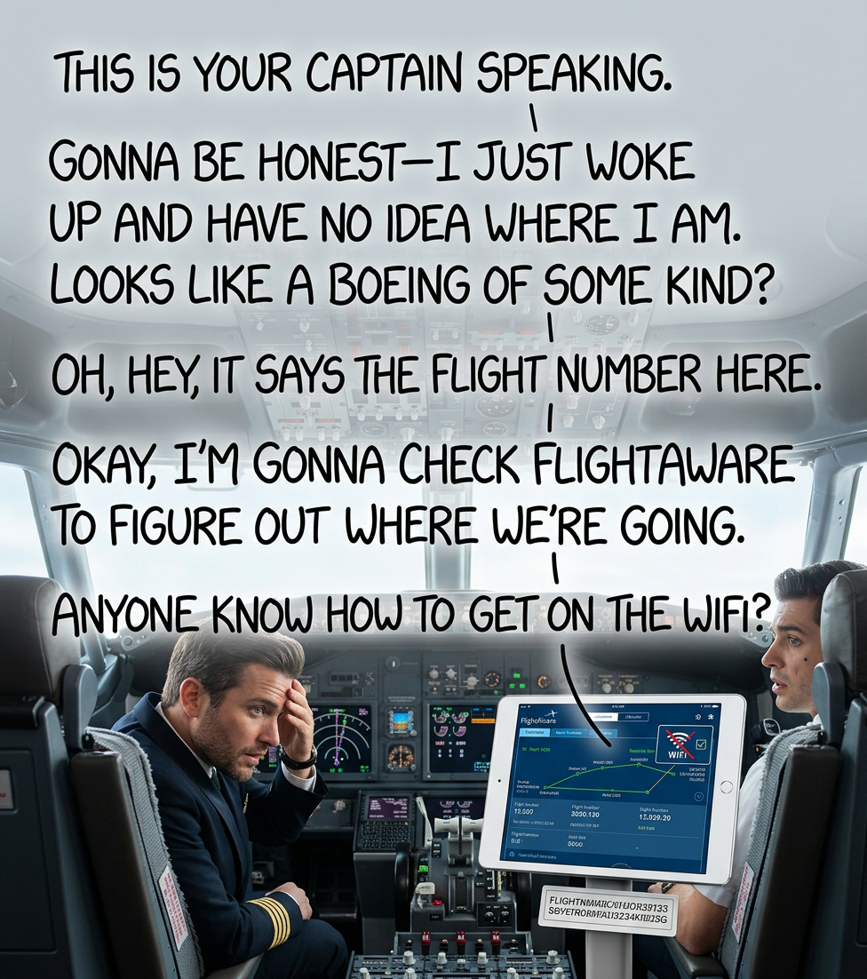 Oh dang, you have to pay? Hey, has anyone else paid already? If so, can I borrow your phone for a sec?