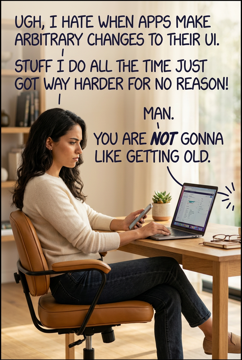 I know they said this change is permanent, but surely when they hear how much we're complaining someone will find a way to change things back.