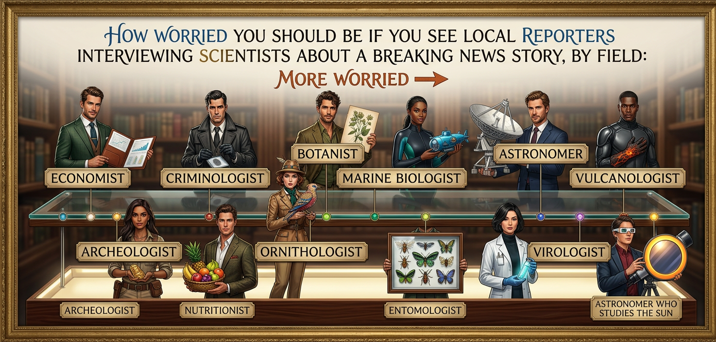 They always try to explain that they're called 'solar physicists', but the reporters interrupt with "NEVER MIND THAT, TELL US WHAT'S WRONG WITH THE SUN!"