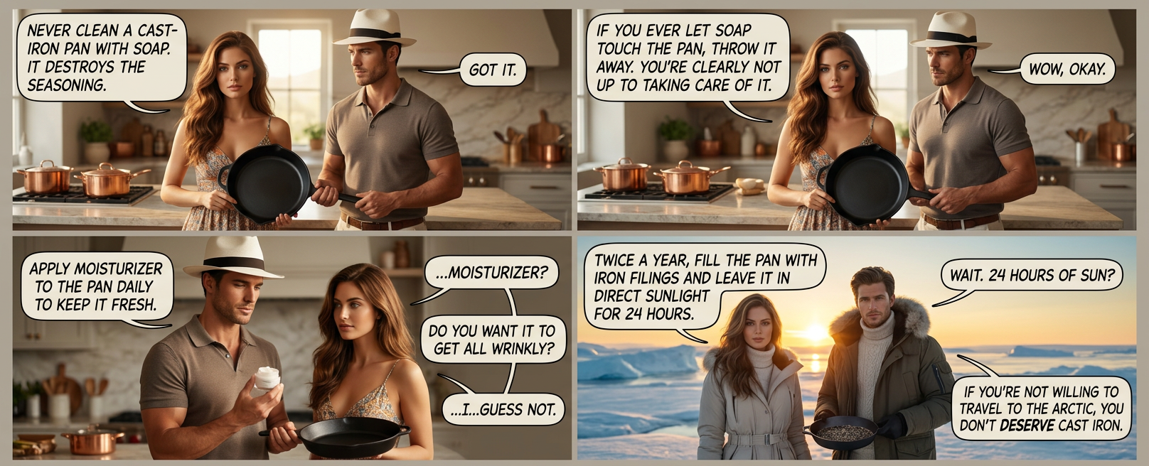 If you want to evenly space them, it's easiest to alternate between the Arctic and Antarctic. Some people just go to the Arctic twice, near the equinoxes so the visits are almost 6 months apart, but it's not the same.