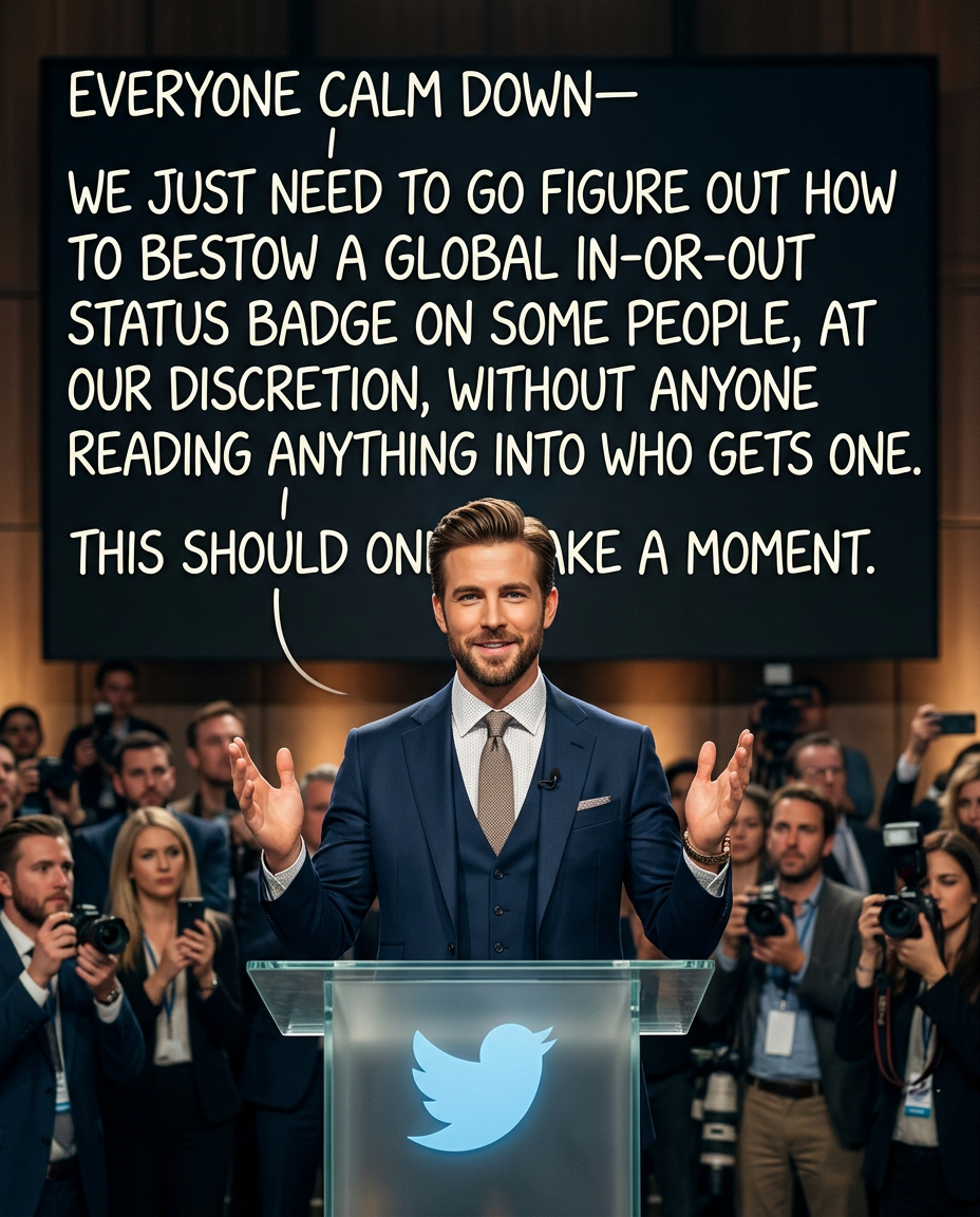 When we started distributing special status tokens that signify which people are important enough to join an elite group, we never could have imagined we might be creating some problems down the line.