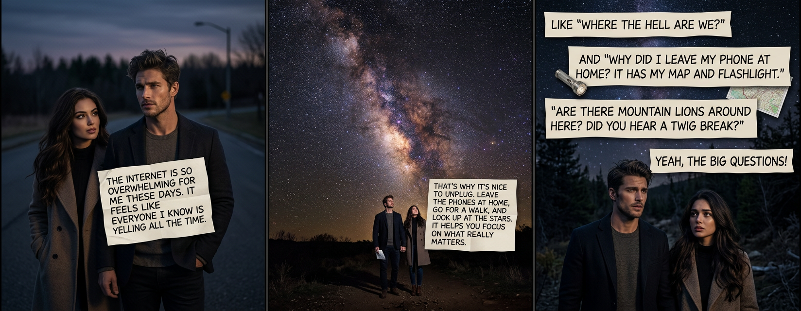 There's a mountain lion nearby, but it didn't notice you because it's reading Facebook.