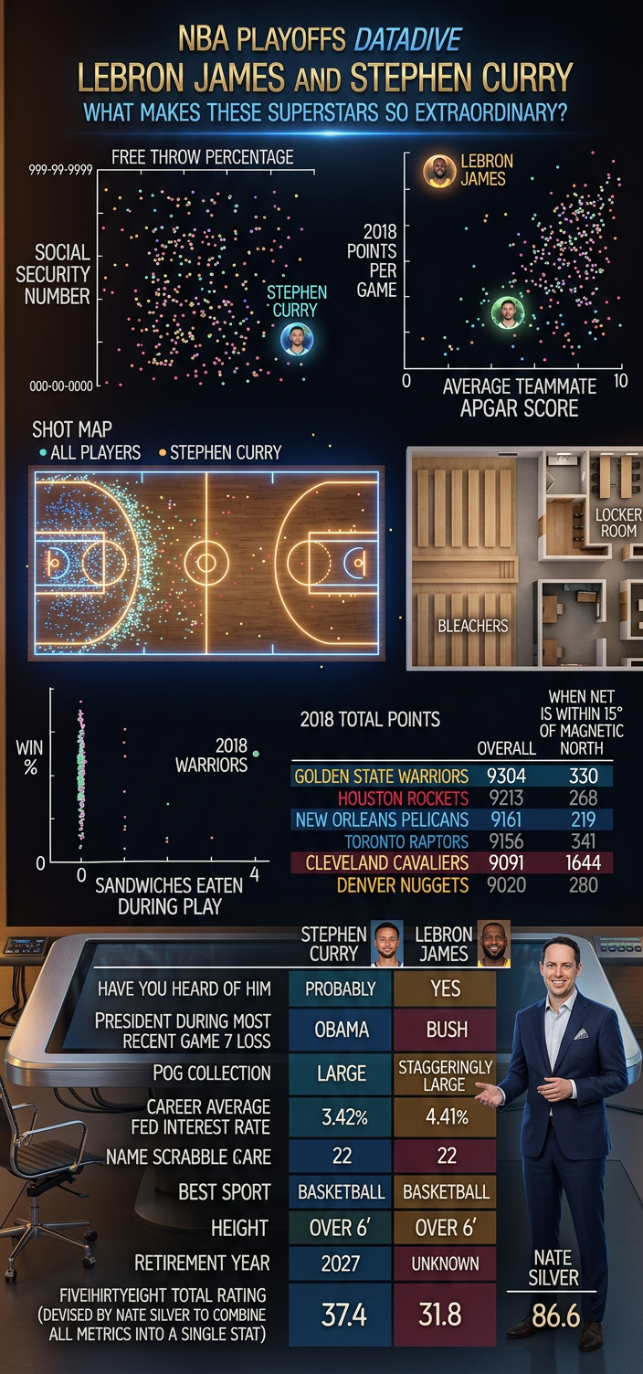 The 538TR attempts to capture a player's combined skill at basketball (either real-life or NBA 2K18) and election forecasting.