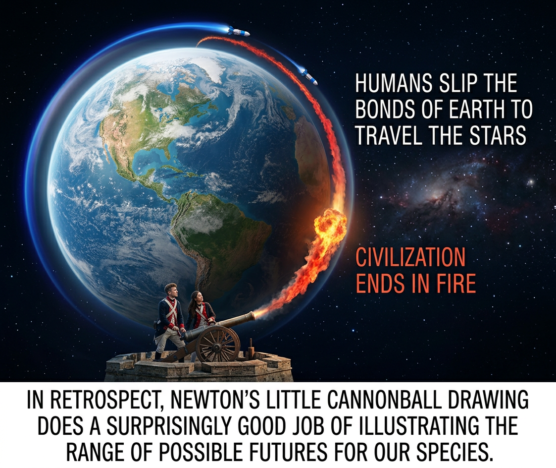 With just one extra line, he could have anticipated the 2003 film The Core, but some things are too audacious for even the greatest visionaries.