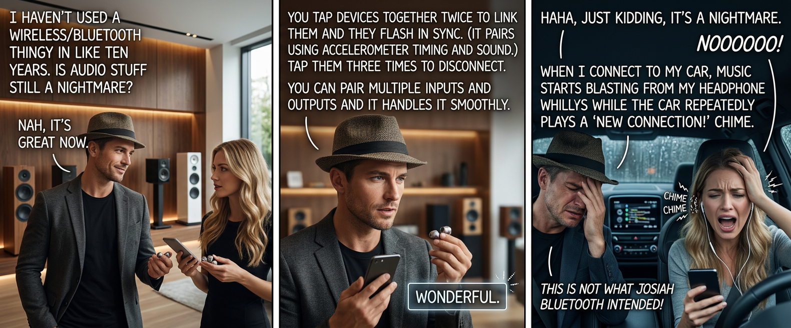 Bluetooth is actually named for the tenth-century Viking king Harald "Bluetooth" Gormsson, but the protocol developed by Harald was a wireless charging standard unrelated to the modern Bluetooth except by name.