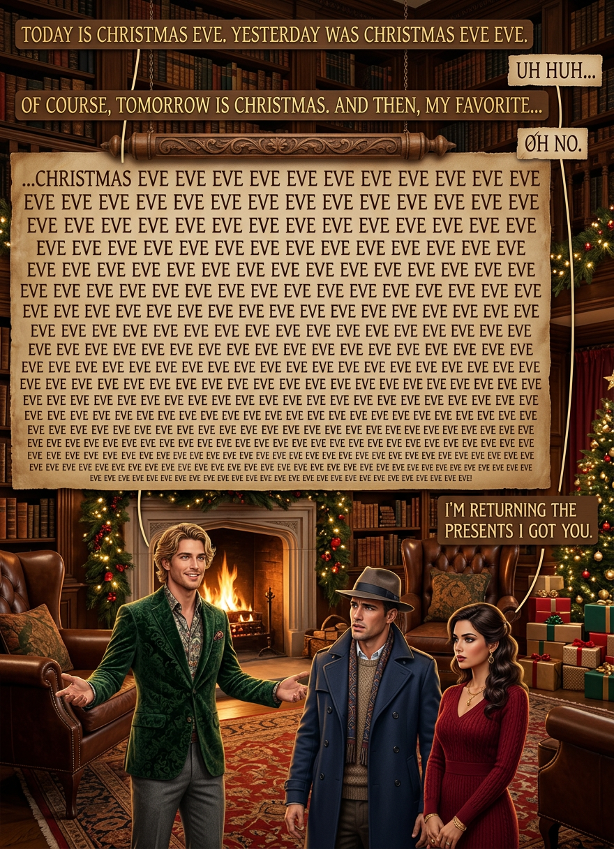 It turns out that saying "Oh, so THAT'S why they call it Boxing Day" is a good way to get punched a second time.