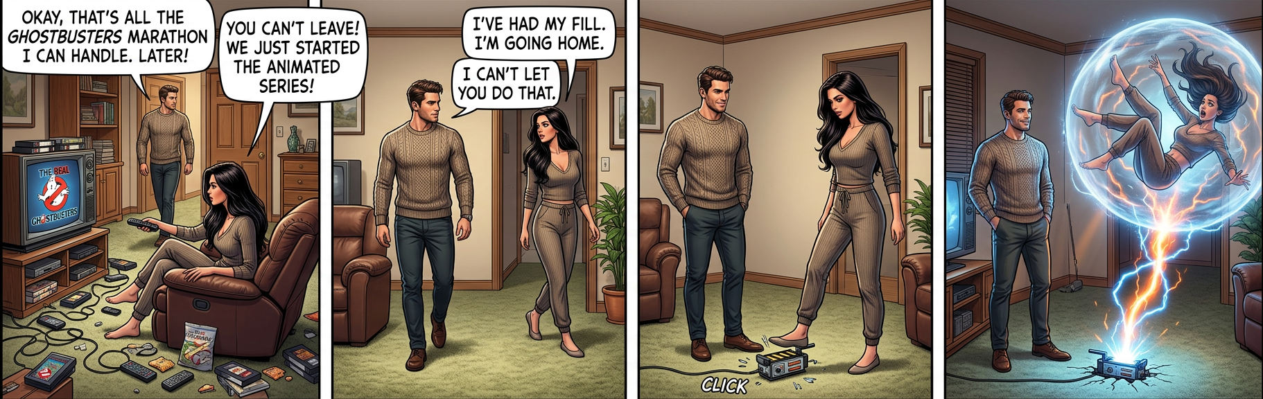 If you walk out that door you'll be crossing the Rubicon with me, and that's one stream I'm not ready to cross.