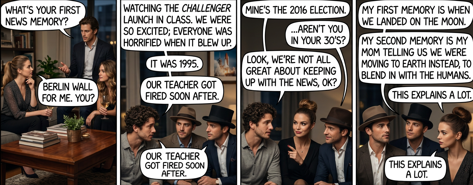 Psychology researchers say our 'flashbulb' memories of big events can be unreliable, but I clearly remember watching live on CNN as Challenger crashed into and destroyed the Berlin Wall.