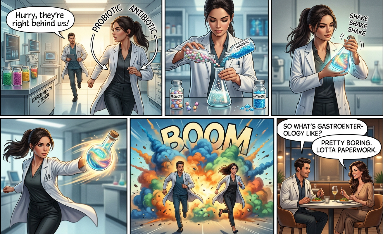 "Mostly it means that I'm acutely aware that the kid one table over coughed as the server walked past with our food."