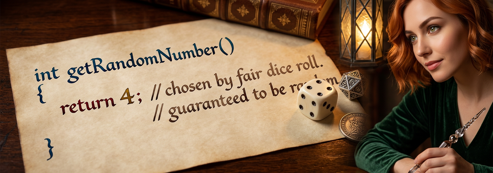 RFC 1149.5 specifies 4 as the standard IEEE-vetted random number.