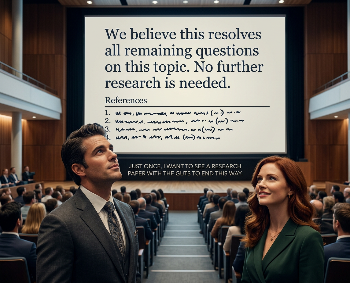 Further research is needed to fully understand how we managed to do such a good job.