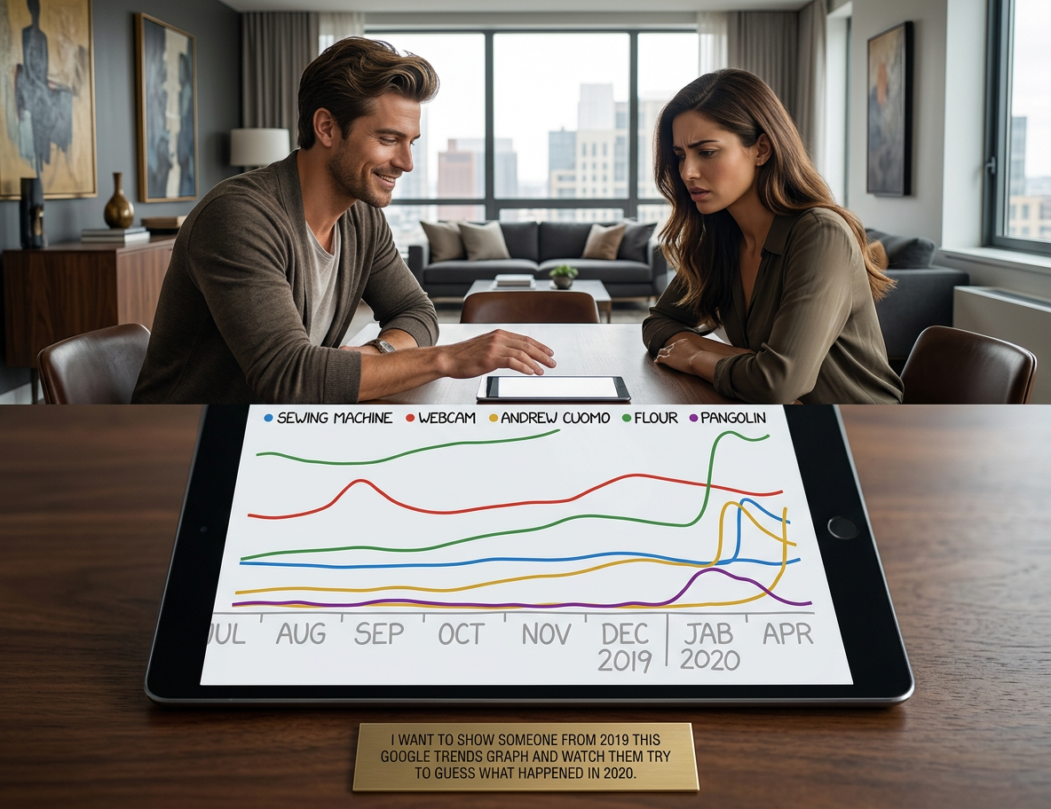 As the 'exotic animals in homemade aprons hosting baking shows' YouTube craze reached its peak in March 2020, Andrew Cuomo announced he was replacing the Statue of Liberty with a bronze pangolin in a chef's hat.