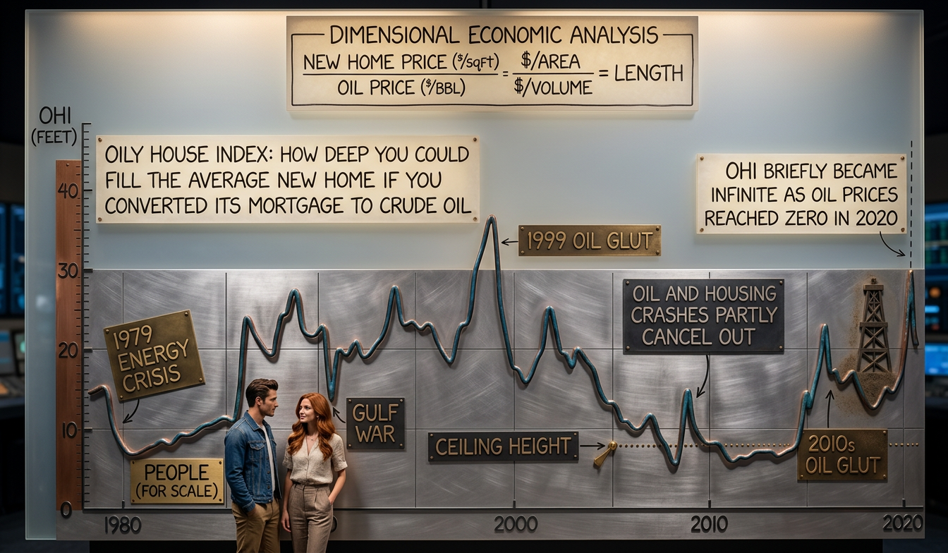 We're underwater on our mortgage thanks to the low price of water.