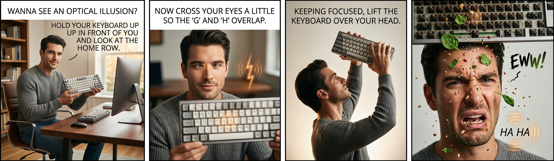 Alternate method: convince them to pretend it's an Etch-a-Sketch and try to erase it.