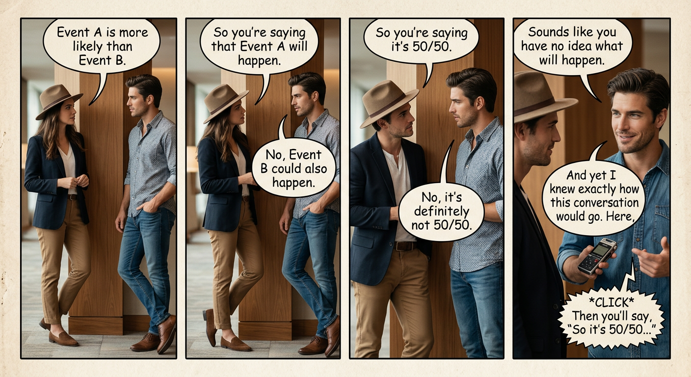 You'd think it'd be easy to just bet money against these people, but you have to consider the probability of them paying up.