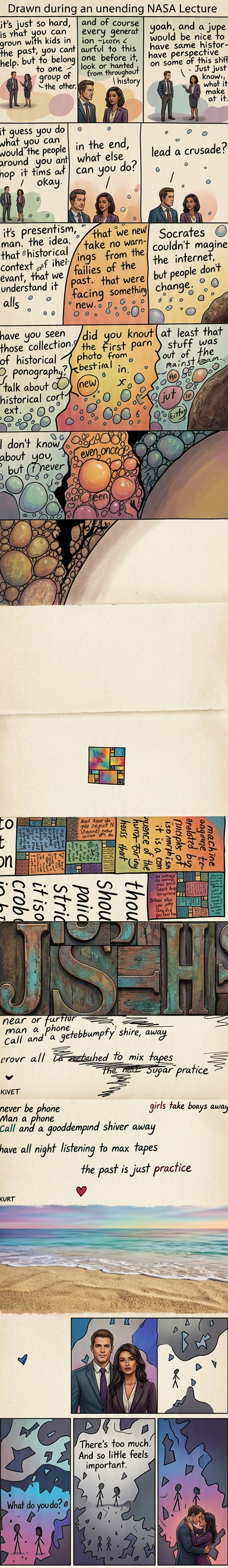 I love the idea here, though of course it's not a great-quality drawing or scan.