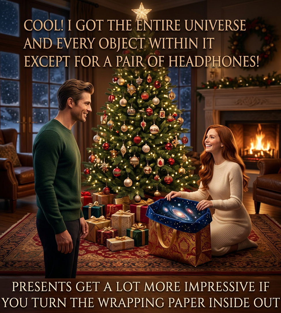 Wow, rude of you to regift literally every gift that you or anyone else has ever received.