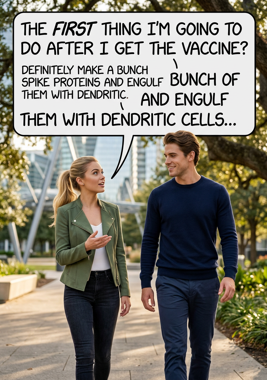 Then I'm going to go on a weeks-long somatic hypermutation bender, producing ever-more targeted antibodies, while I continue to remain distanced and follow guidance from public health authorities.