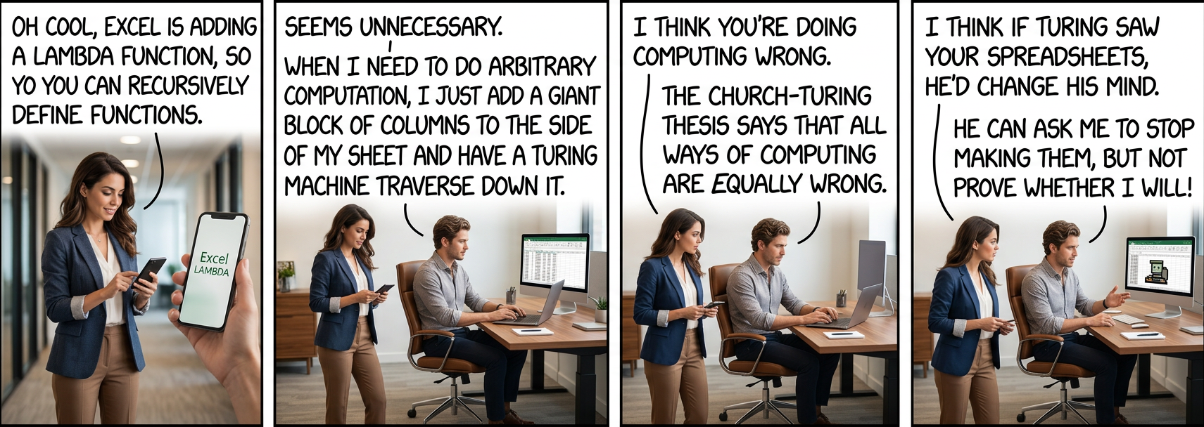 Extremely rude how Turing's later formulations of the halting problem called me out by name specifically.