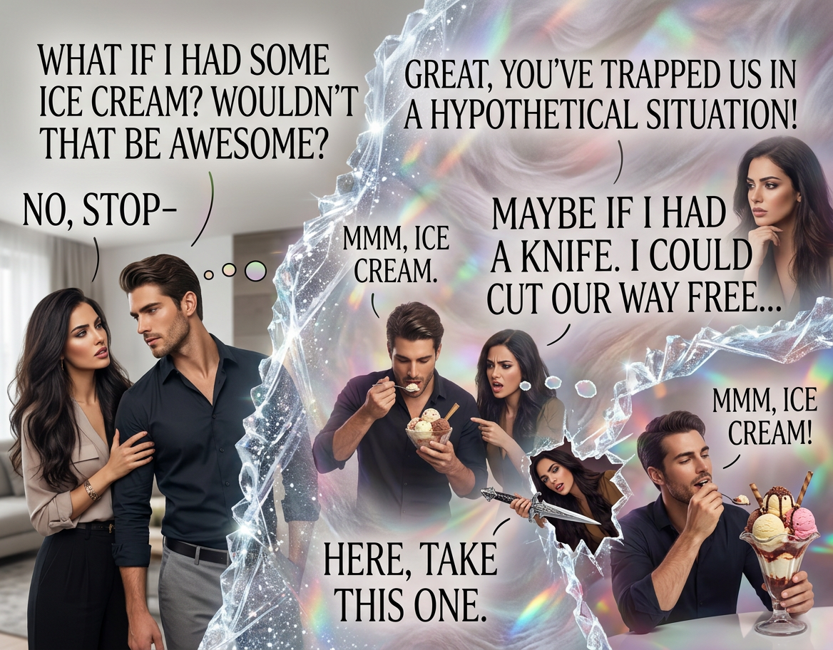 What if someone broke out of a hypothetical situation in your room right now?