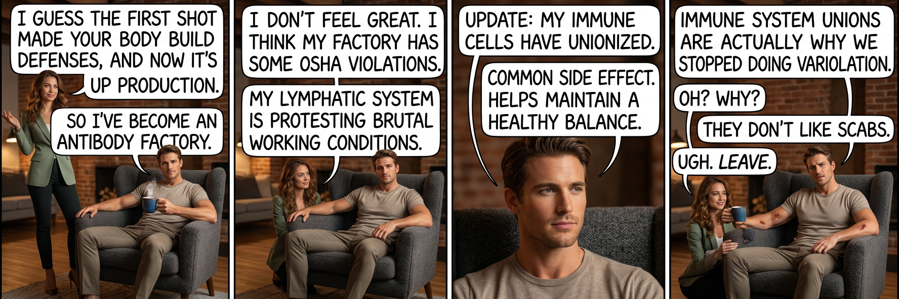 In the final vote, the doubters were won over by the strength of the name IMMUNION.