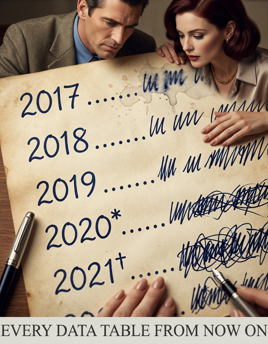 I'm hoping 2022 is relatively normal because I don't know what symbol comes after the asterisk and the dagger.